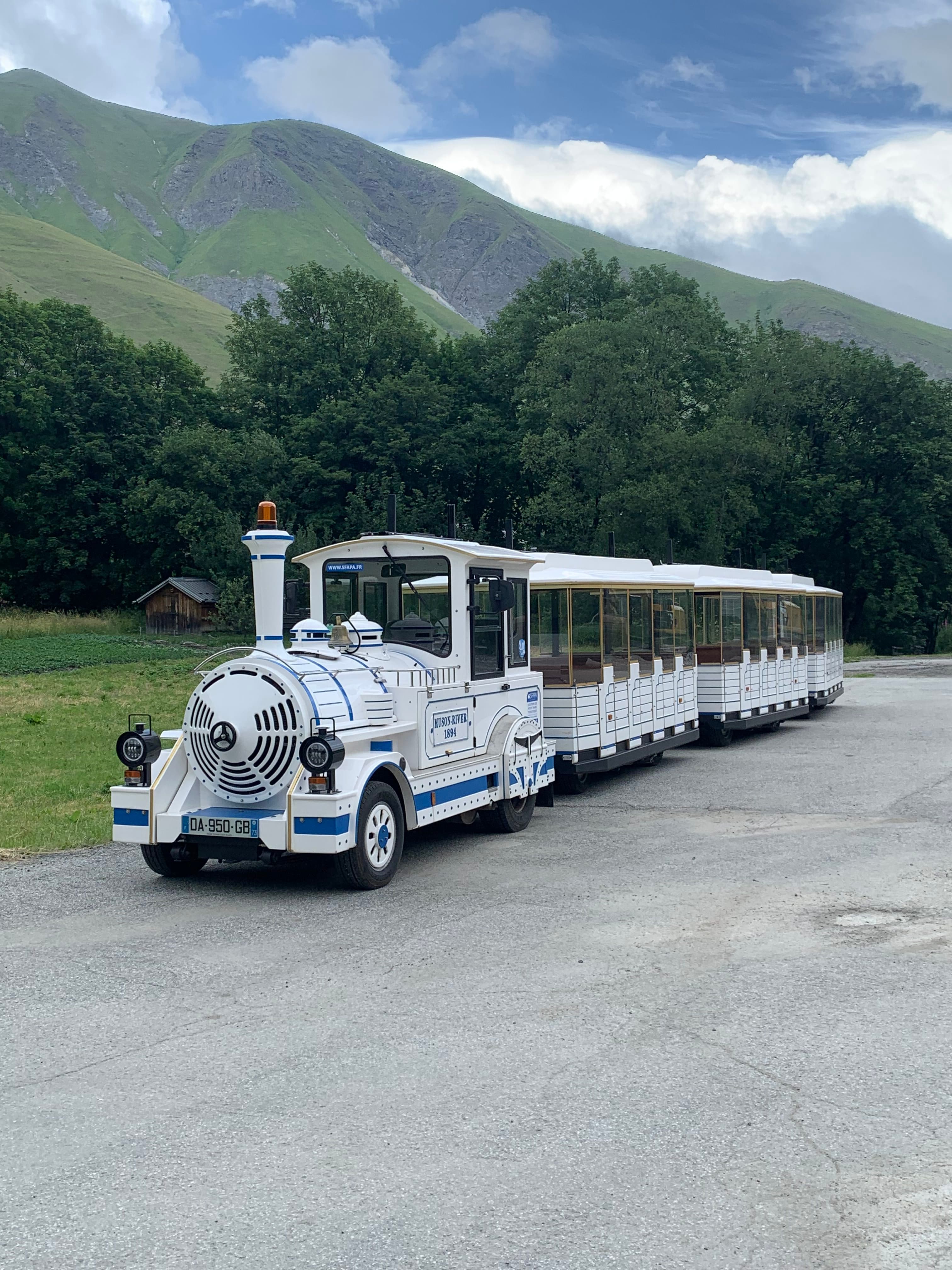 Petit train en situation