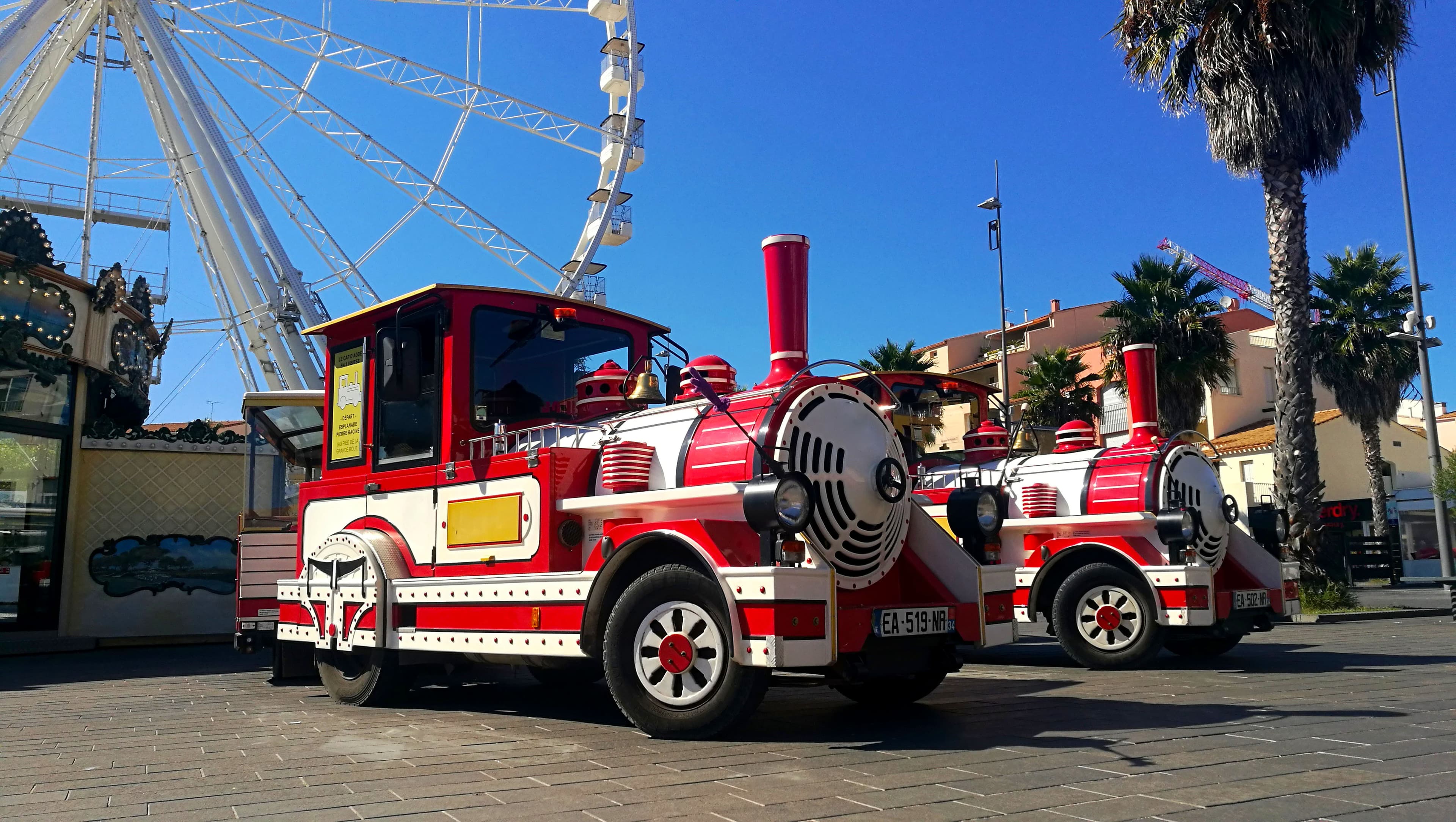 Les petits trains du cap d'agde