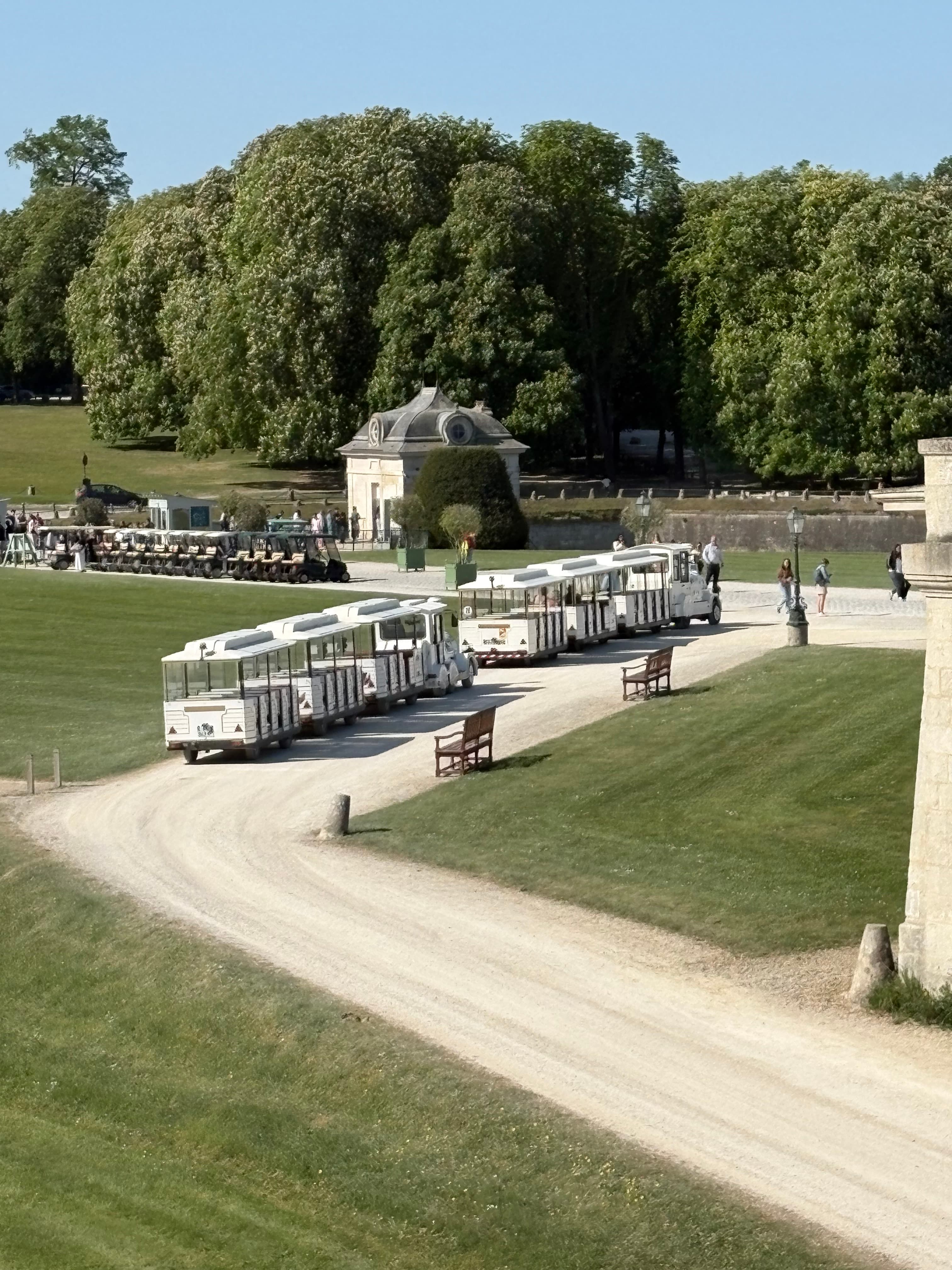 Les petits trains du Chateau de Chantilly